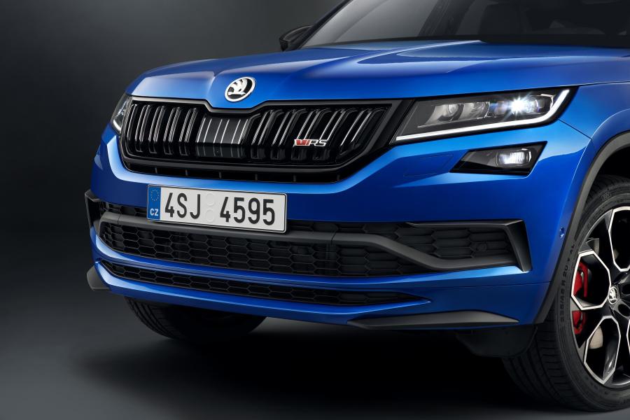 Детали экстерьера Skoda Kodiaq RS 2019 года  (WW) (фото 11 из 159)